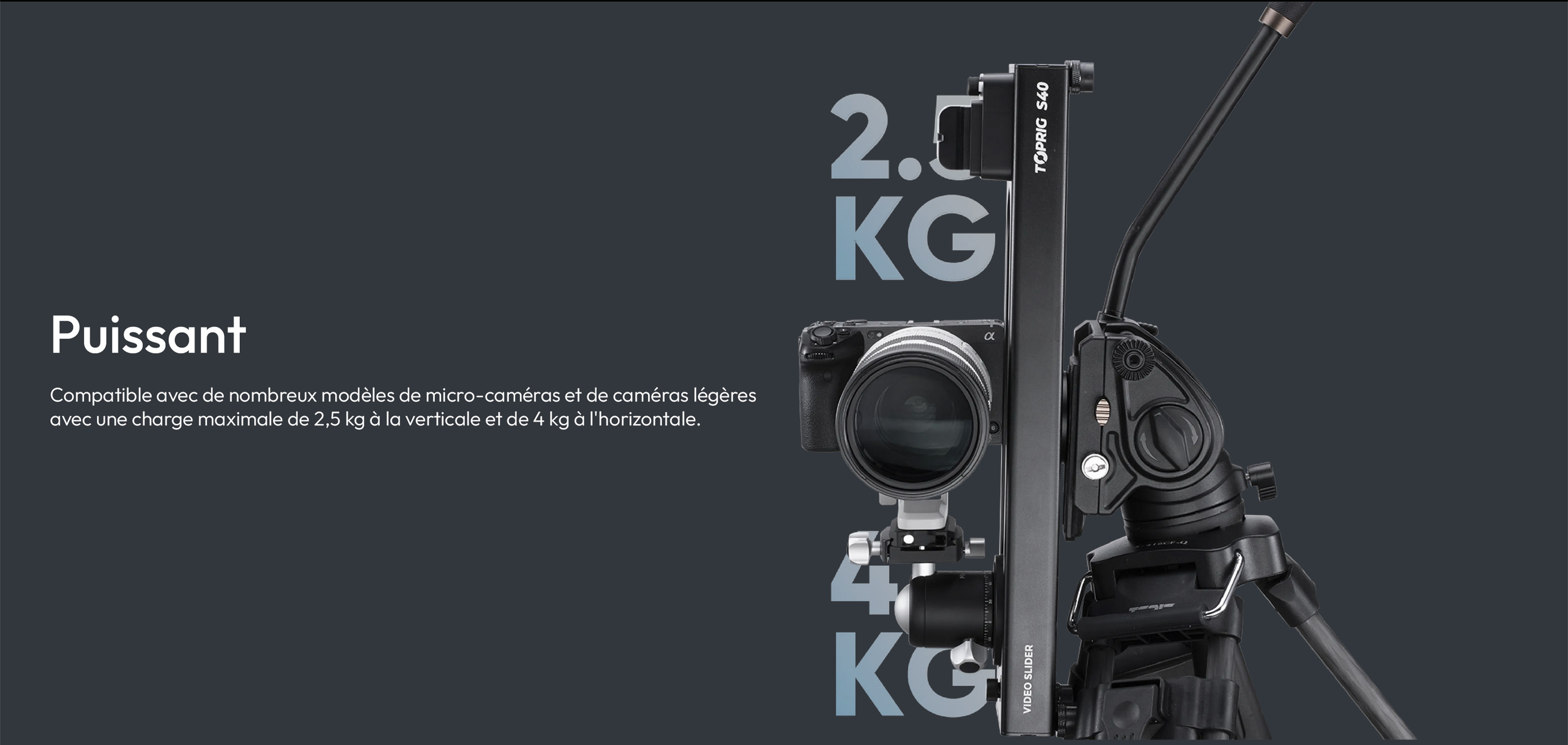 Accsoon Toprig S60 Video Slider (AA-S03